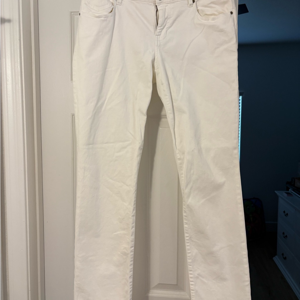 Cabi White Skinny Pants